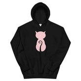 Pink Cat and It's Tail Unisex Hoodie, Hoodie, $ 41.24, A Moment Of Now™